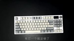 Bàn phím cơ bluetooth Attack Shark K86 - Bàn phím gaming 3 chế độ có màn hình kèm nút vặn tuỳ chỉnh