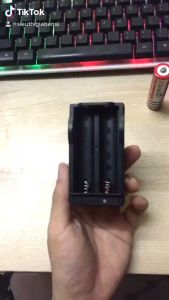 Bộ sạc pin đôi sạc pin18650 cắm điện trực tiếp có mạch bảo vệ