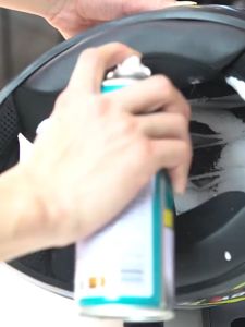 KOBYแห้งเร็วน้ำยาทำความสะอาดหมวกกันน็อค ผ้าซับในรถจักรยานยนต์ ดับกลิ่น น้ำยาทำความสะอาดแบบโฟมไม่ต้องล้างออก สูตรอ่อนโยน