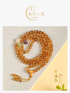 Natural Yellow Crystal Bracelet for Women Multi-circle Layered Turquoise Necklace And Crystal Hand Chain Fashion Jewelry