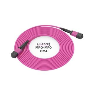 Gzvich | High-speed Multi-mode MPO Fiber Patch Cable for 40G and 100G QSFP28 Compatible with OM3 and OM4