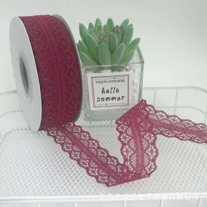 5 Yards 3cm Non-Stretch Lace Ribbon Trim Lingerie Lace Trim Embroidery Sewing Decoration Lace Fabric