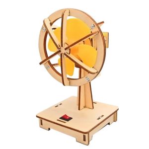 DIY Quạt Điện Lắc Lư Thí Nghiệm Khoa Học Bộ Mô Hình Giáo Dục STEM Dự Án Thủ Công Cho Trẻ Em Vật Lý Đồ Chơi Quà Tặng Cho Học Sinh