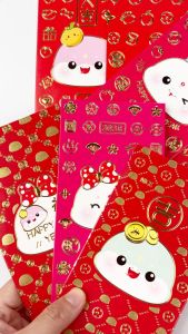 Pinky Bee Angpau Hongbao Ular Panjang Gold Premium Imlek 71012400