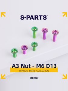 s-parts | Đinh Ốc Đầu Dù Hợp Kim Titan Cho Xe Máy