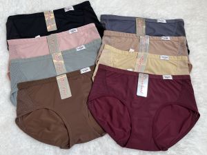 PP 1342 L XL XXLกางเกงใน ทรงสปอร์ต ผ้าลื่น Sister hood