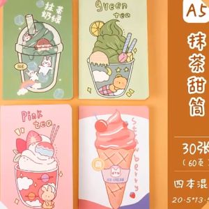 [HÀNG CÓ SẴN] Sổ Ghi Chú Giấy Kẻ Ly Tiện Lợi Bìa Dễ Thương
