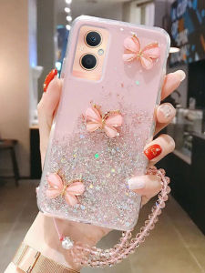 เคสโทรศัพท์ OPPOA96 ลายผีเสื้อ 3 มิติ ใส ป้องกันการตกหล่น ดีไซน์เก๋ไก๋ แบรนด์ Dizouer สำหรับผู้หญิง