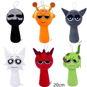 Sprunki Plush Toys Plushie Doll Singers Oren Wenda Game Cartoon Stuffed Pillow Kids Birthday Christmas Gifts