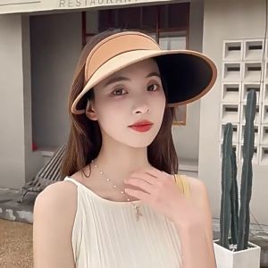 Nón cói chóp nửa đầu thể thao du lịch đi biển đầu tag hình lá chống tia UV Bin Sports M006