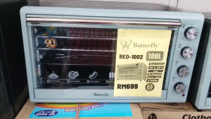 Butterfly Electric Oven 100L 2700W BEO-1002