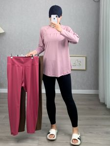 High Waist Fitness Pants Womens Yoga Sports Running Naked Sensation Nine Points Elasticity Big Size Peach Bottom Line