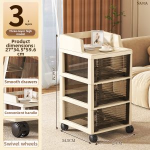 JIAJIESHI | Multifunctional Storage Organizer Cart