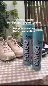 Shoes Cleaner - Super Value Pack of 2 x 650ml ( Purgo - 30 sec effective waterless foam cleaning process) by Autogard