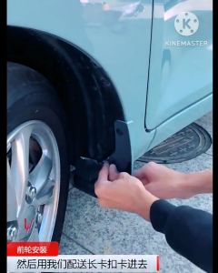 Vè chắc bùn loại dầy chuyên dụng dành cho xe điện Wuling Hongguang Mini EV