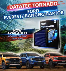 All New 2023 Up Ford Raptor Ranger Everest Air Filter Datatec Tornado Thailand