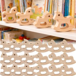Aromatherapy Diffuser New Multi-Functional Rocking Horse Diffuser with Natural Wooden Aromatherapy Sticks for Home Use