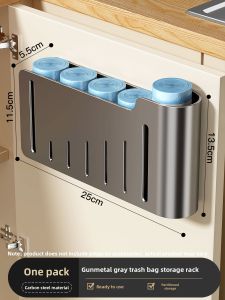 FALUYI | Wall-mounted No-drilling Garbage Bag Storage Rack