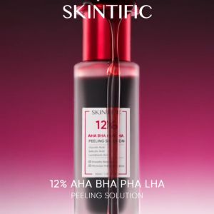 FEMME || SKINTIFIC - 12% Acid Peeling Solution Serum 30ml | Eksfoliasi Essence Wajah Mengangkat Sel Kulit Mati Exfoliating Anti Acne