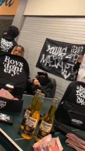 Tas Ransel Pria Back Pack Boys Dont Cry VOL 3 & Free Sticker