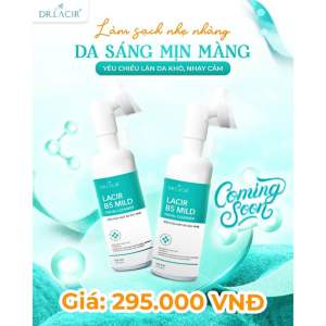 [Chính Hãng_Nguyên Mã_Mẫu Mới] Sữa rửa mặt bạc hà Lacir Mint dịu nhẹ Lacir B5 Mild Facial Cleanser 150ml dành cho da dầu da nhạy cảm mỏng yếu giúp giảm bóng dầu sạch sâu sáng da giảm mụn se khít lỗ chân lông.