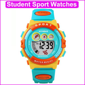 Kids Digital Sport Watch for Boys Girls Kid Waterproof Electronic Multi Function Casual Outdoor Watches Colorful LED Luminous Alarm Stopwatch Wristwatch