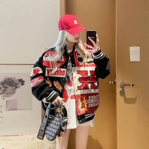 FLICBS | American Style Oversized Hip-Hop Racing Outerwear