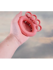 10 Pound Resistance Hand Grip Ring Alat Latihan Otot Tangan Jari Bahan Silikon Nyaman Anti Slip