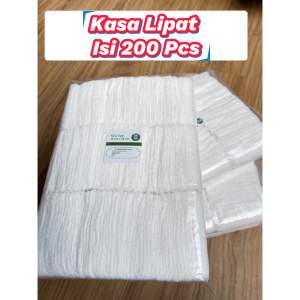 Kasa Lipat Isi 200 Pcs / Kasa Steril / Kasa Gulung /