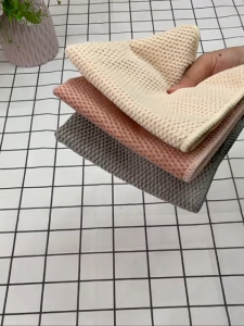 MUSHROOM Kitchen Cleaning Cloth Microfiber Towel Absorbent Kain Lap Dapur Multi-Purpose