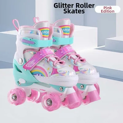 LIWAN | Childrens Beginner Double Row Skating Shoes