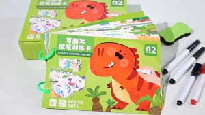 BỘ HỌC LIỆU NÂNG CẤP 52 TRANG 3 CẤP ĐỘ CHO BÉ TẬP CẦM BÚT LUYỆT VIẾT ĐI NÉT - GIÁO DỤC MONSSTESORI