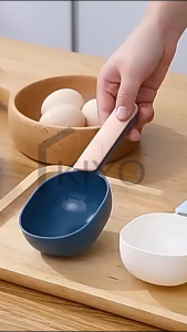 KIYO Sendok Takaran Beras Biji-bijian Dapur / Sekop Kacang Es Tepung / Sendok Takar Makanan Kucing Anjing / Sekop Takaran Multifungsi Serbaguna Warna Pastel Estetik
