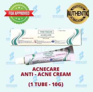 ACNECARE - TRETINOIN 10g Cream for Pimples and Acne