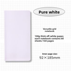 NEVER | Portable Grid Notebook for Girls