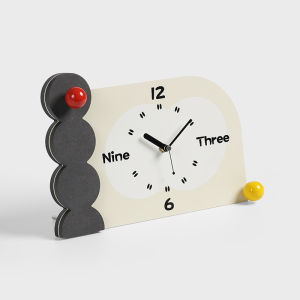 EMITDOOG Clock Décoration Décorative Horloge De Mural Style INS Mural Décoration De Maison Décoration De Salon Horloge De TV