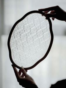 Handmade Japanese Style Tea Set Glass Teapot Holder Vintage Bamboo Tea Tray Home Use Dry Fruit Tray Storage Plate