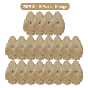 10/20Pcs TENS Self Adhesive Replacement Electrodes Pads for EMS Muscle Stimulator Pulse Massager Electrode Patch Accessories