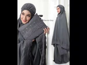 Telekung Khadijah 2.0 Cottno Lace with Bag Dewasa by Zweedy Mart With Free Bag Cotton Fabric Muslimah