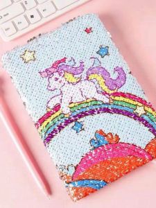 Sổ Tay Trang Trí Hạt Lấp Lánh Đổi Màu Dễ Thương Sổ Tay Học Sinh Sổ Tay Thủ Công Sổ Tay Quà Tặng Sáng Tạo Thời Trang Giấy Dạo Quanh Thế Giới