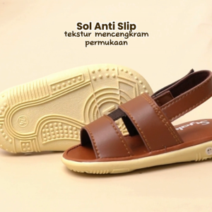 Syalu Sepatu Sandal Bunyi Empuk Tali Belakang SL20.