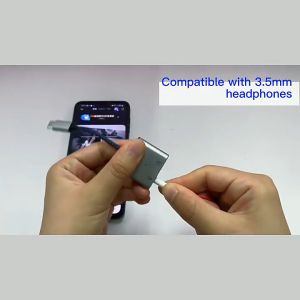 Splitter Type C to Jack 3.5mm dan Adapter Headset 30W Type C