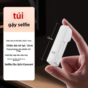 RQZN | Gậy Tự Sướng Đa Năng Quay 360 Độ Điều Khiển Bluetooth