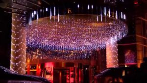 50cm Meteor Shower Light Rain 10 Tubes Hari Raya Lights LED String Lights Waterproof Solar Street Light Garden Tree Wedding Ramadan Hari Raya decoration