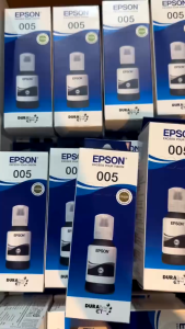 Epson 005 Bk หมึกเติมกันน้ำ ของแท้ ค่ะ M1100M1120M1140M1180M2140M3140M3170M3180