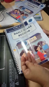Inventory Record Notebook - Laminated Cover Customizable