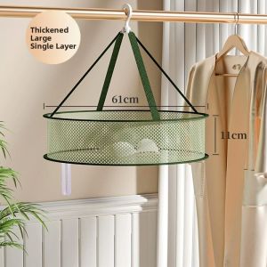 MEISITEKEKE | Clothes Drying Net Basket Sock Knitwear Drying Rack