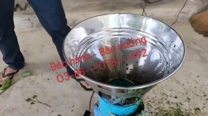 Máy băm rau bèo phễu INOX TẶNG KÈM BỘ DAO
