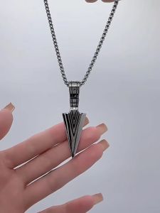 Dây chuyền nam thời trang Vòng cổ mặt hình mũi giáo cá tính