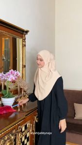 Alyahijab by Naja - Kameela Bergo sz S - Tali NonPet Dewasa Jersey Polos
